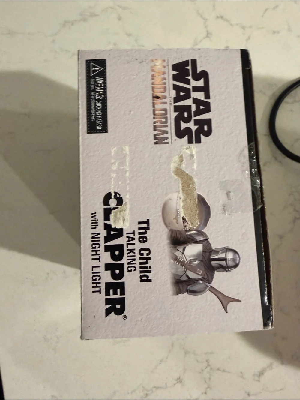 Star Wars The Mandalorian 'The Child' Talking Clapper Night Light - Green